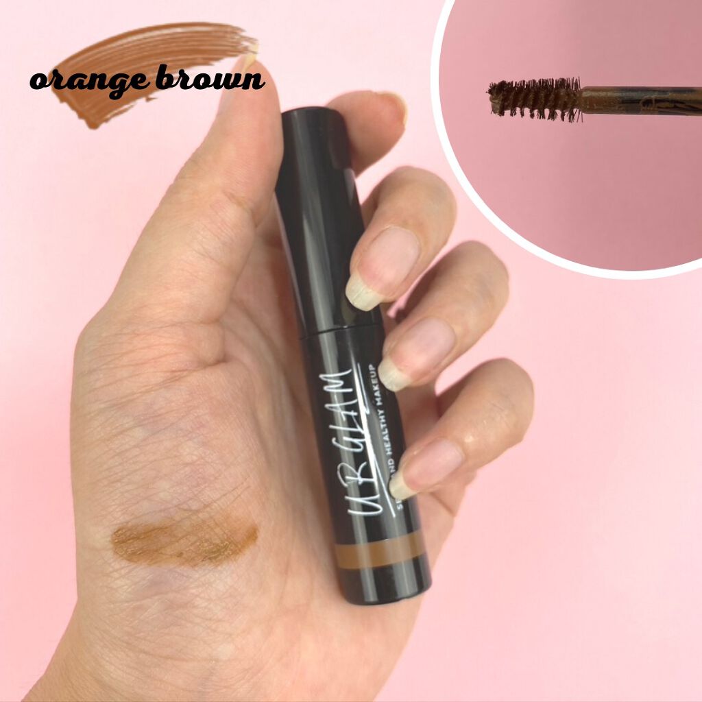 URGLAM EYEBROW MASCARA a(アイブロウマスカラa)/U R GLAM/眉マスカラを使ったクチコミ(4枚目)