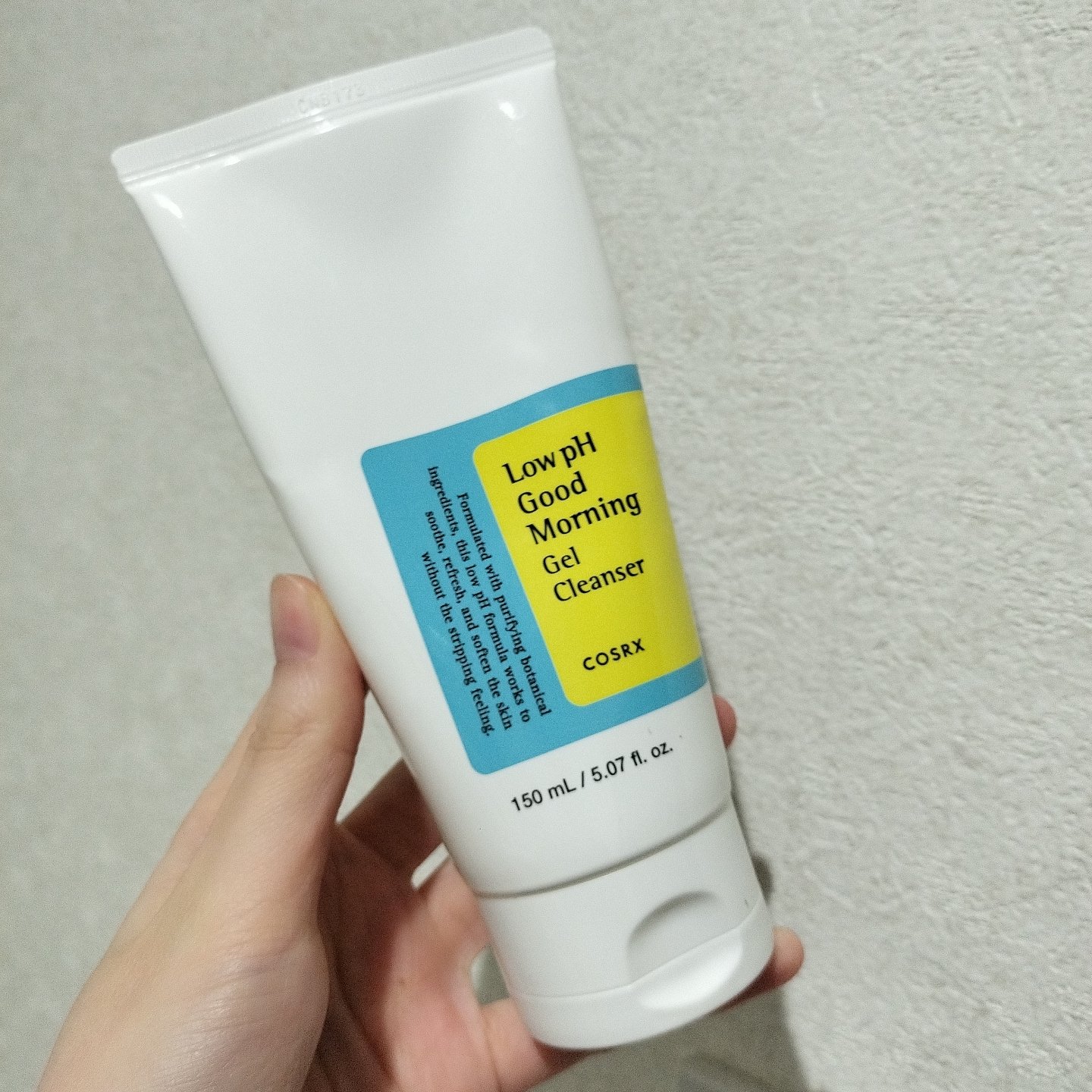 弱酸性グッドモーニングジェルクレンザー/COSRX/その他洗顔料を使ったクチコミ（1枚目）