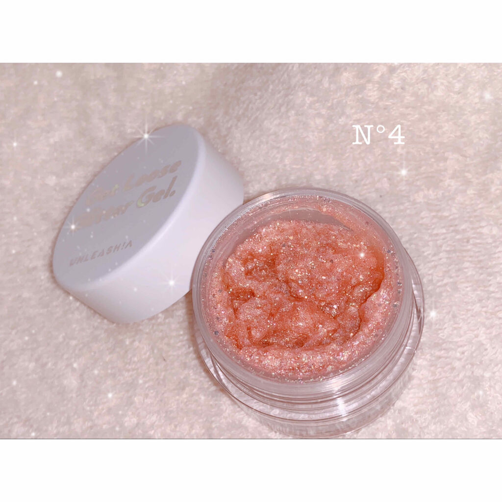 ゲットルーズグリッタージェル/unleashia/グリッターを使ったクチコミ（2枚目）