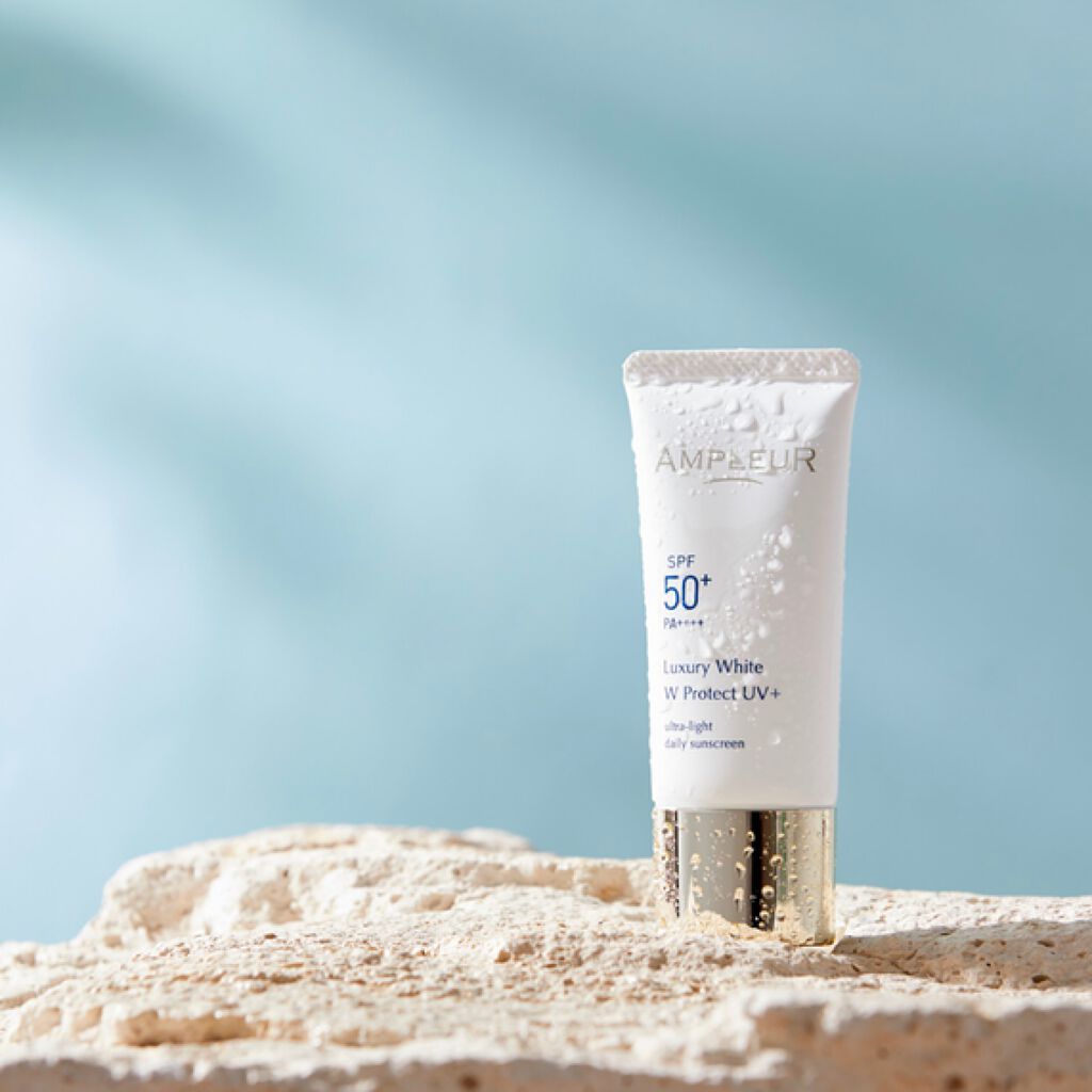 アンプルール　ラグジュアリーホワイトWプロテクトUVトーンアップ　2個 ラグジュアリーホワイト WプロテクトUV トーンアップ｜セット