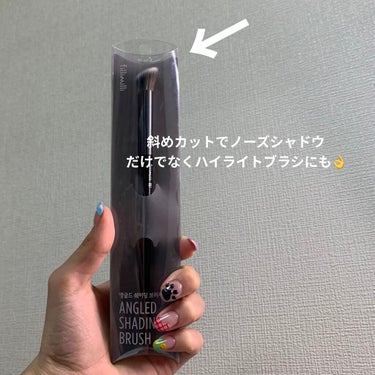 UR GLAM　SHADING BRUSH/U R GLAM/メイクブラシを使ったクチコミ（2枚目）