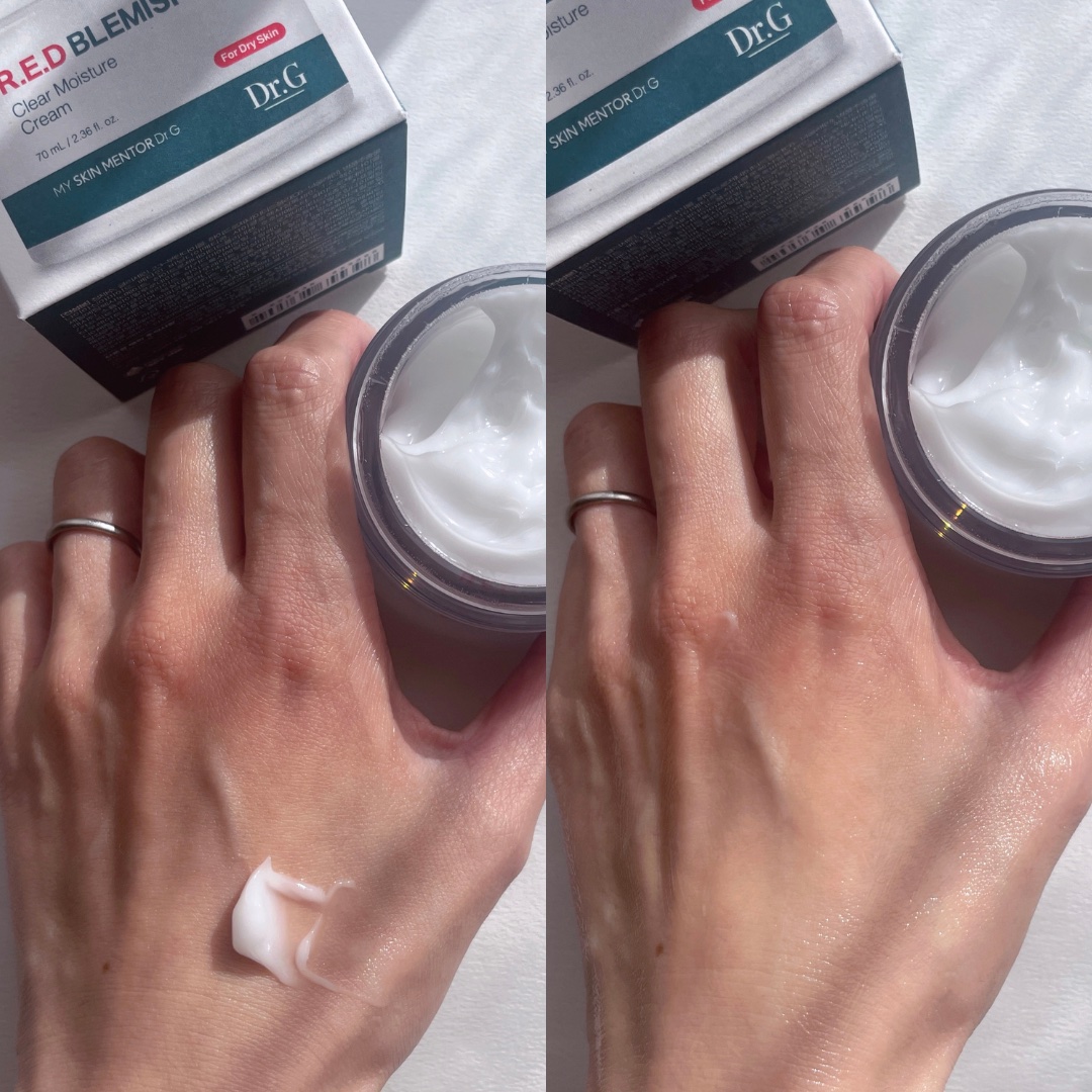 レッドブレミッシュ クリアモイスチャークリーム/Dr.G/フェイスクリームを使ったクチコミ（3枚目）