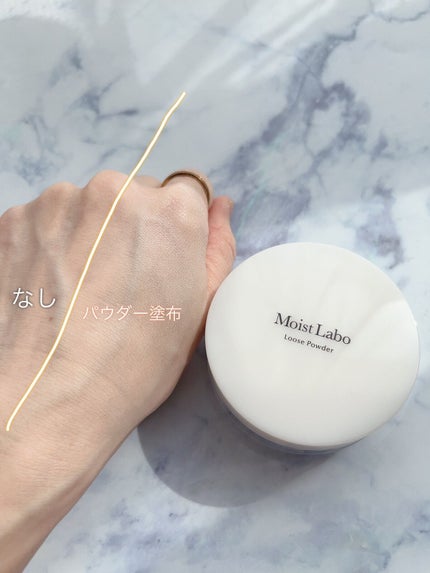 モイストラボ ルースパウダー/Moist Labo/ルースパウダーを使ったクチコミ(3枚目)