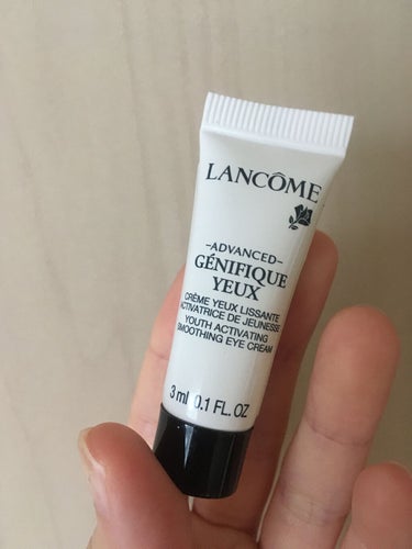 試してみた】ジェニフィック アドバンスト アイクリーム/LANCOMEの