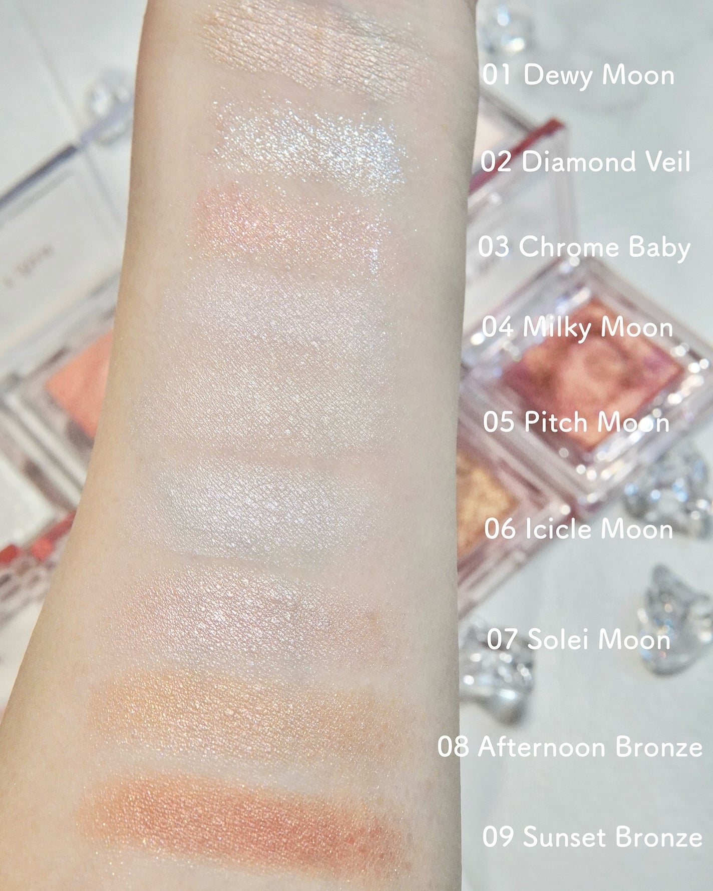 ハイライター/Glint/パウダーハイライトを使ったクチコミ(4枚目)