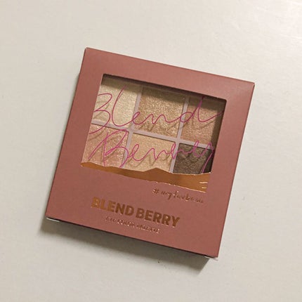 オーラクリエイション/BLEND BERRY/アイシャドウパレットを使ったクチコミ(6枚目)