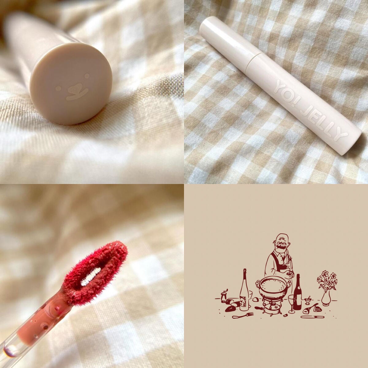 Yo!Jelly リップティントジェル/LEEMEMBER/口紅を使ったクチコミ(2枚目)