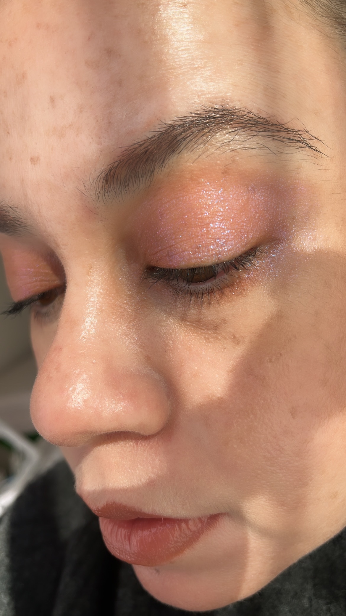  アディクション　ザ アイシャドウ プリズム 005PR　Just Gifted/ADDICTION/単色アイシャドウを使ったクチコミ（3枚目）