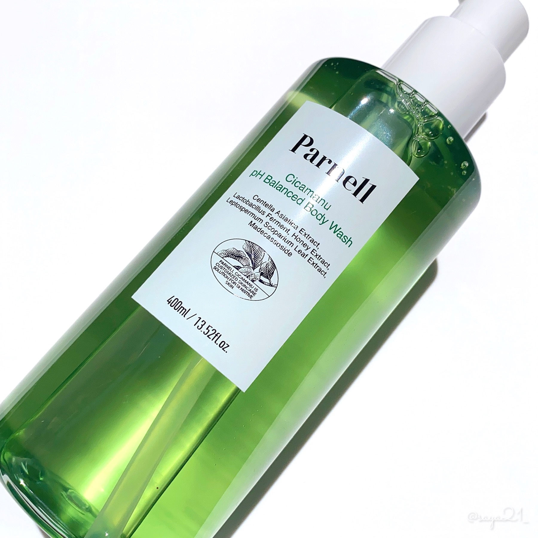 シカマヌ弱酸性ボディーウォッシュ/parnell/ボディソープを使ったクチコミ（1枚目）