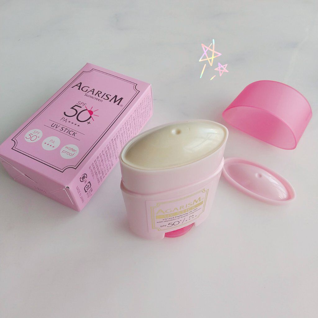 トーンアップUVスティック/AGARISM/日焼け止めスティックを使ったクチコミ（2枚目）