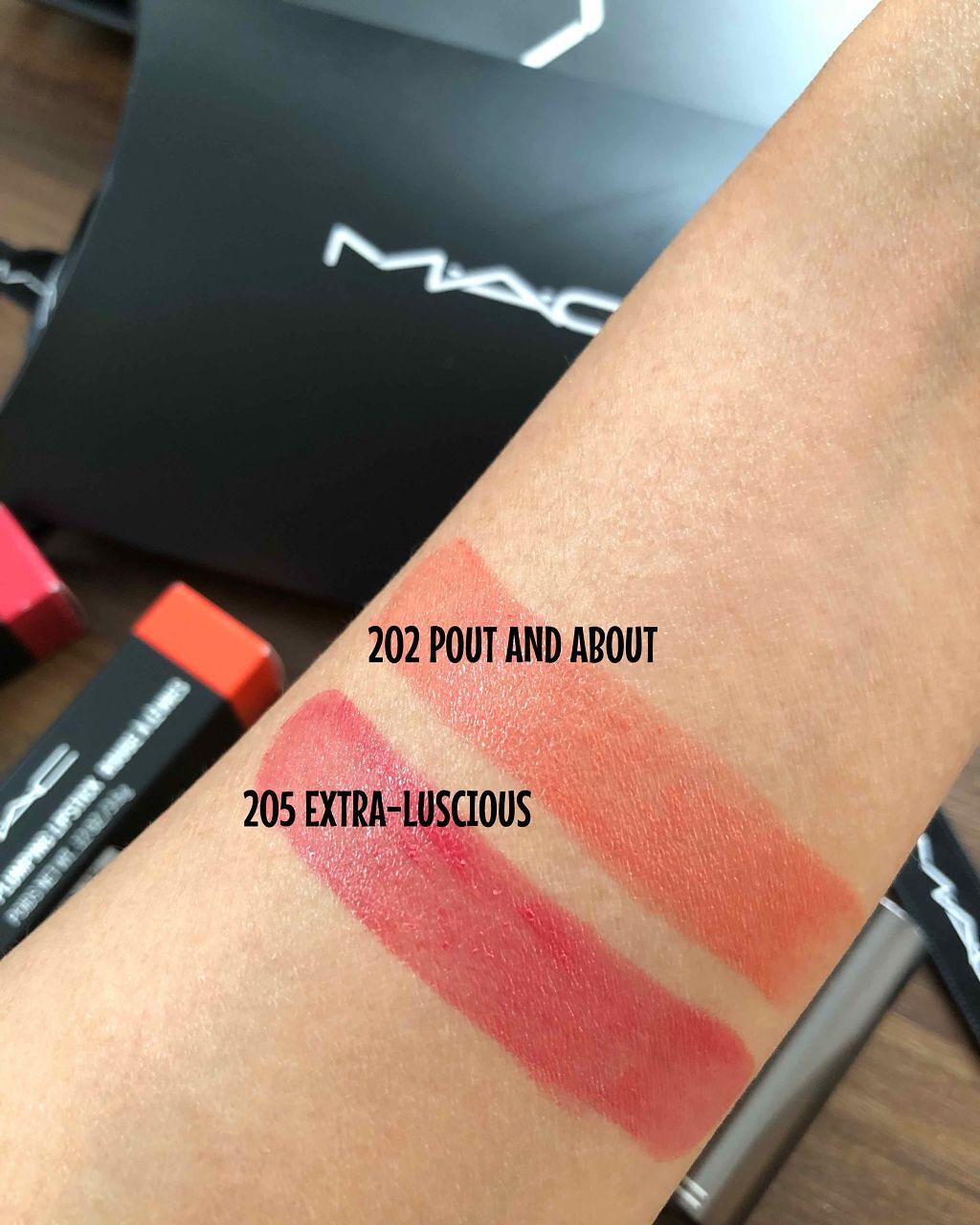 プレンティ オブ パウト プランピング リップスティック/M・A・C/口紅を使ったクチコミ（2枚目）