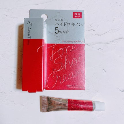 トーンショットクリーム/アバンタイム/フェイスクリームを使ったクチコミ(1枚目)