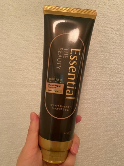 THE BEAUTY 髪のキメ美容プレミアムトリートメント<モイストリペアプレミアム>/エッセンシャル/洗い流すヘアトリートメントを使ったクチコミ(1枚目)