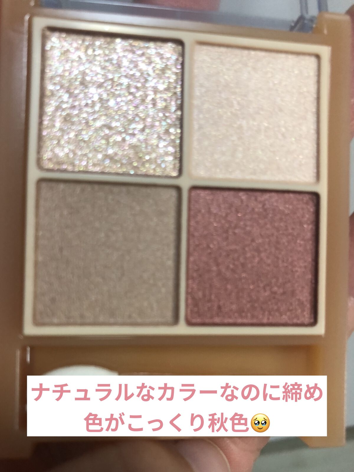 ベージュトーンアイシャドウ/CEZANNE/アイシャドウパレットを使ったクチコミ（3枚目）