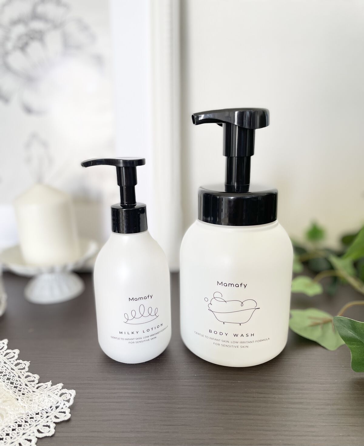 潤いミルキーローション/Mamafy/ボディローションを使ったクチコミ（1枚目）