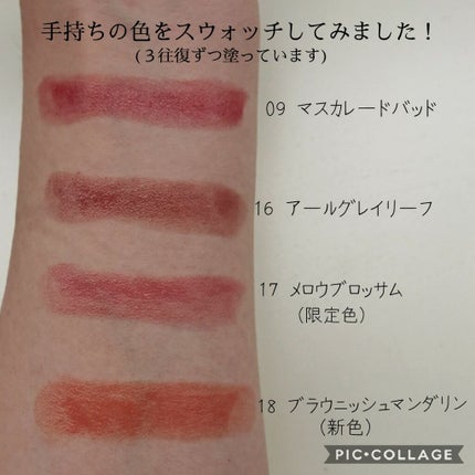 ステイオンバームルージュ/キャンメイク/口紅を使ったクチコミ(3枚目)