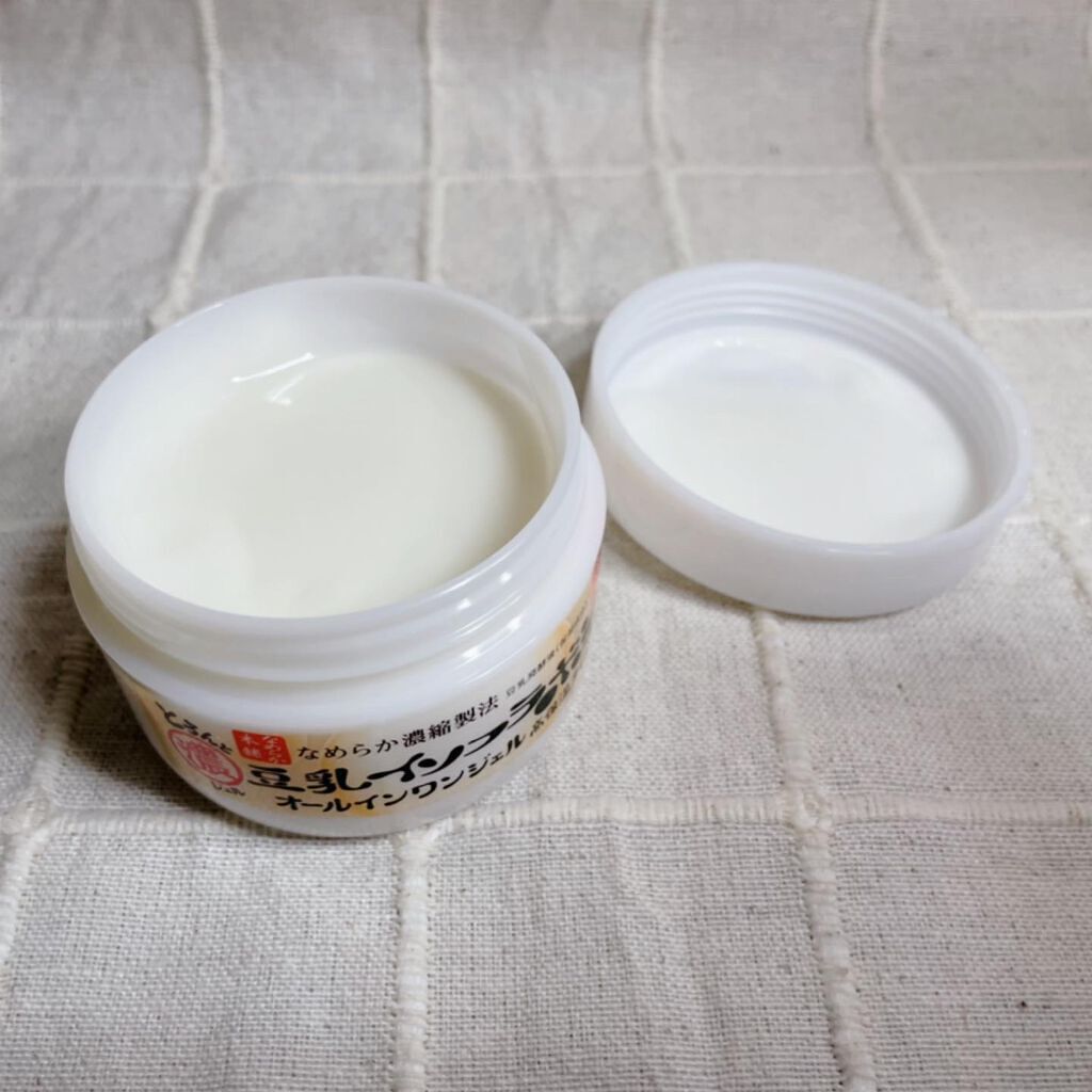 とろんと濃ジェル/なめらか本舗/オールインワン化粧品を使ったクチコミ(7枚目)