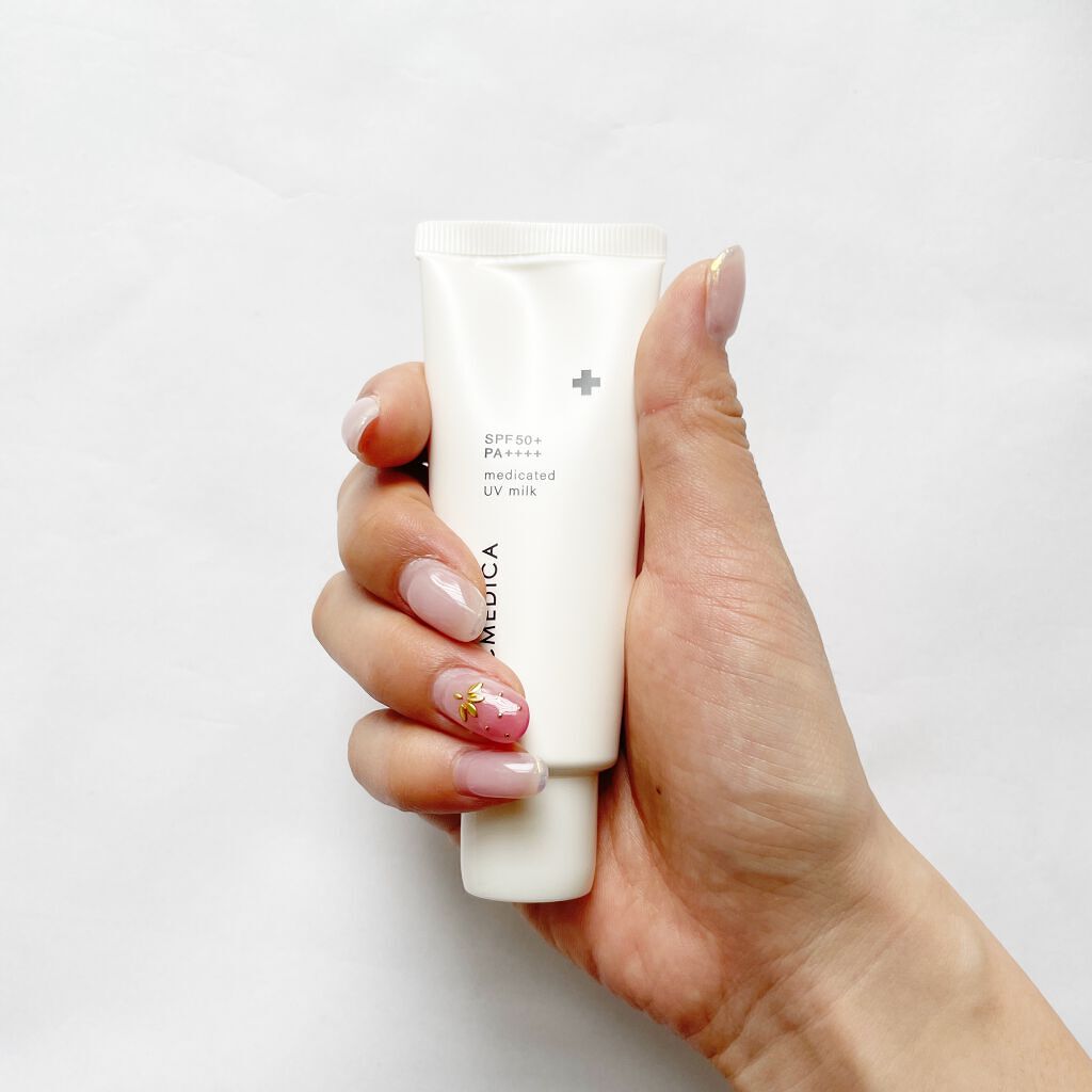 アクメディカ 薬用 UVミルク/ナリスアップ/日焼け止めミルクを使ったクチコミ(3枚目)