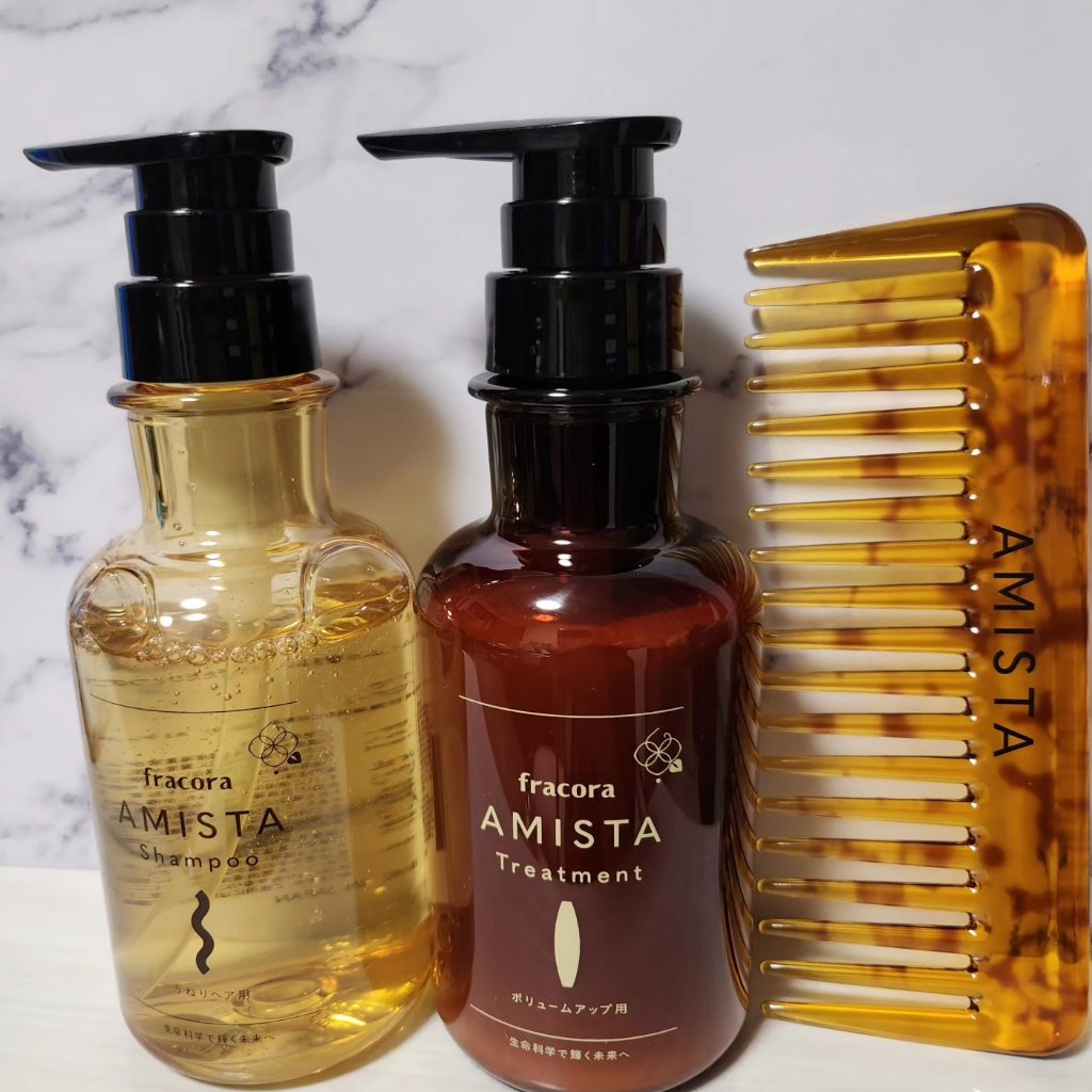  AMISTA シャンプー うねりヘア用/fracora/市販シャンプーを使ったクチコミ（1枚目）