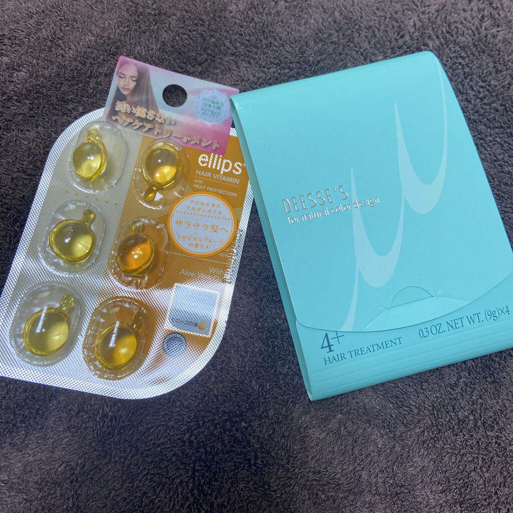 ディーセス リンケージ ミュー 4+/ディーセス リンケージ/洗い流すヘアトリートメントを使ったクチコミ（1枚目）