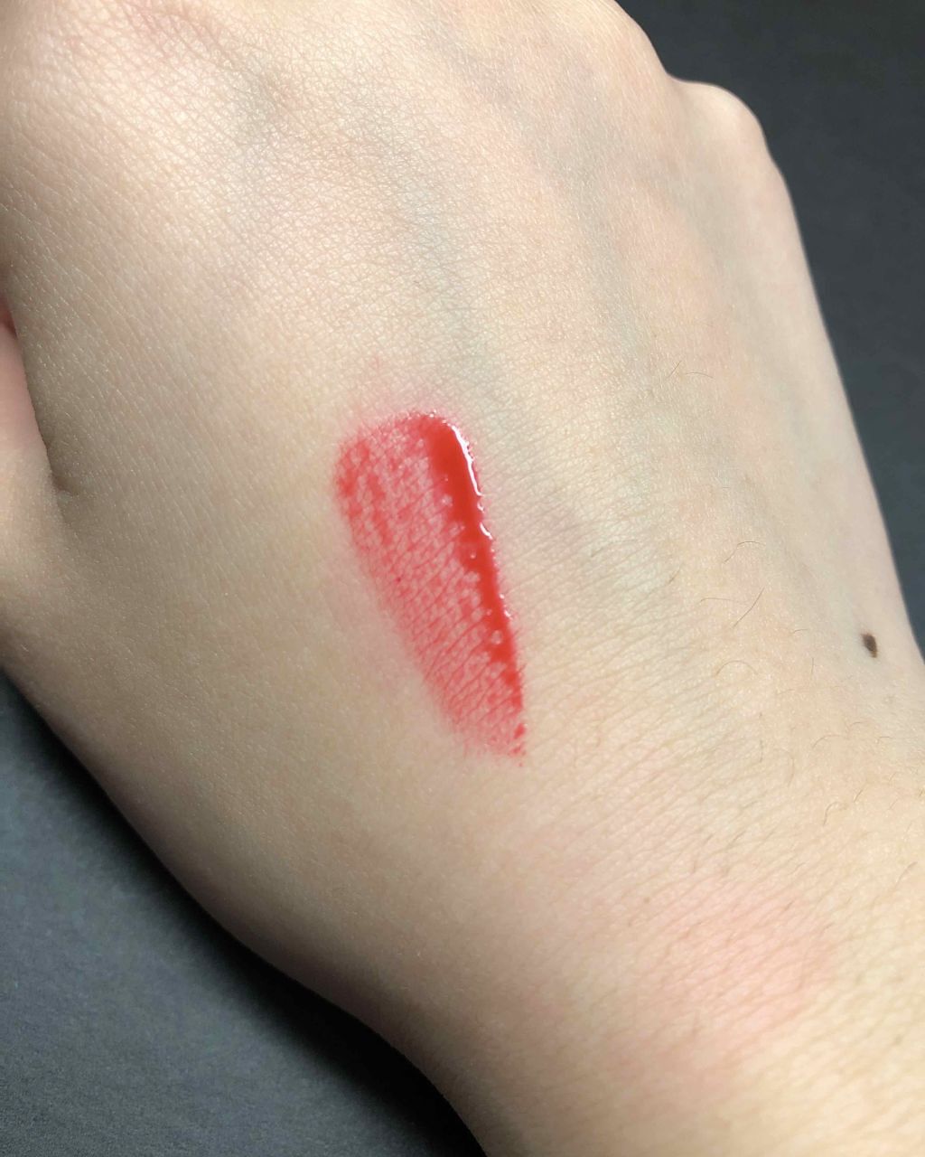 ディアダーリン ウォータージェルティント （アイスティント）/ETUDE/口紅を使ったクチコミ（2枚目）