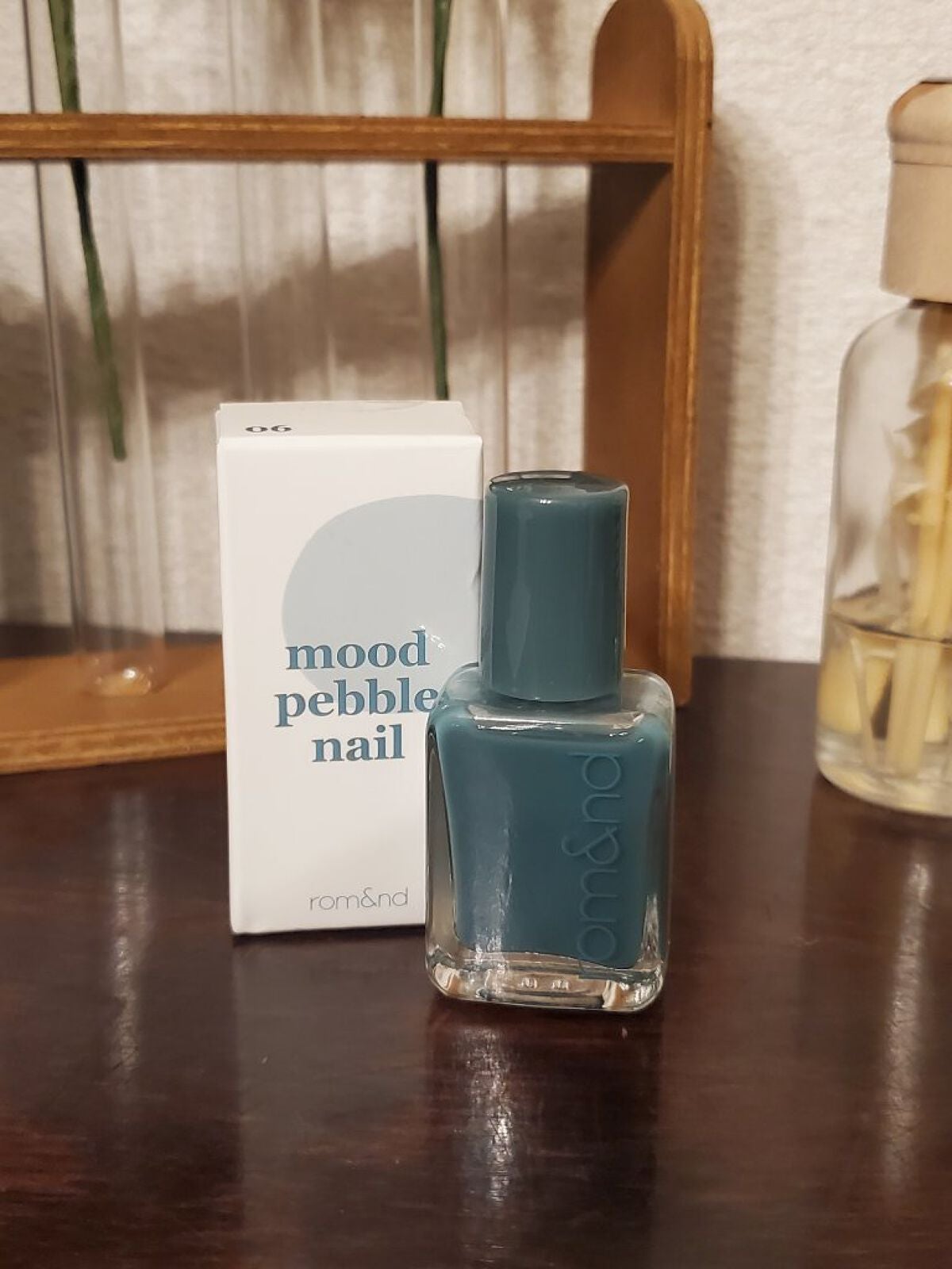 ムードペブルネイル/rom&nd/マニキュアを使ったクチコミ(1枚目)