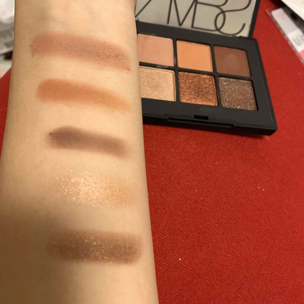 ヴォワヤジュールアイシャドウパレット 1191/NARS/アイシャドウパレットを使ったクチコミ（3枚目）
