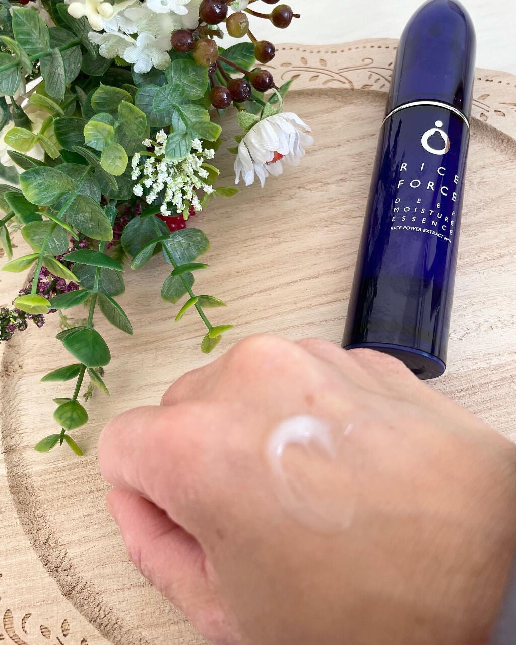 ディープモイスチュアエッセンス/ライスフォース/美容液を使ったクチコミ(2枚目)