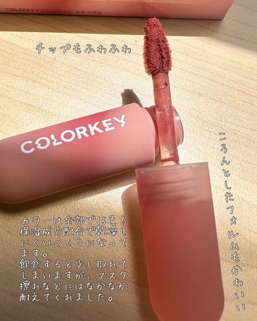 CKムースMリップ(通称：CKムース泥リップ)/COLORKEY/口紅を使ったクチコミ（2枚目）