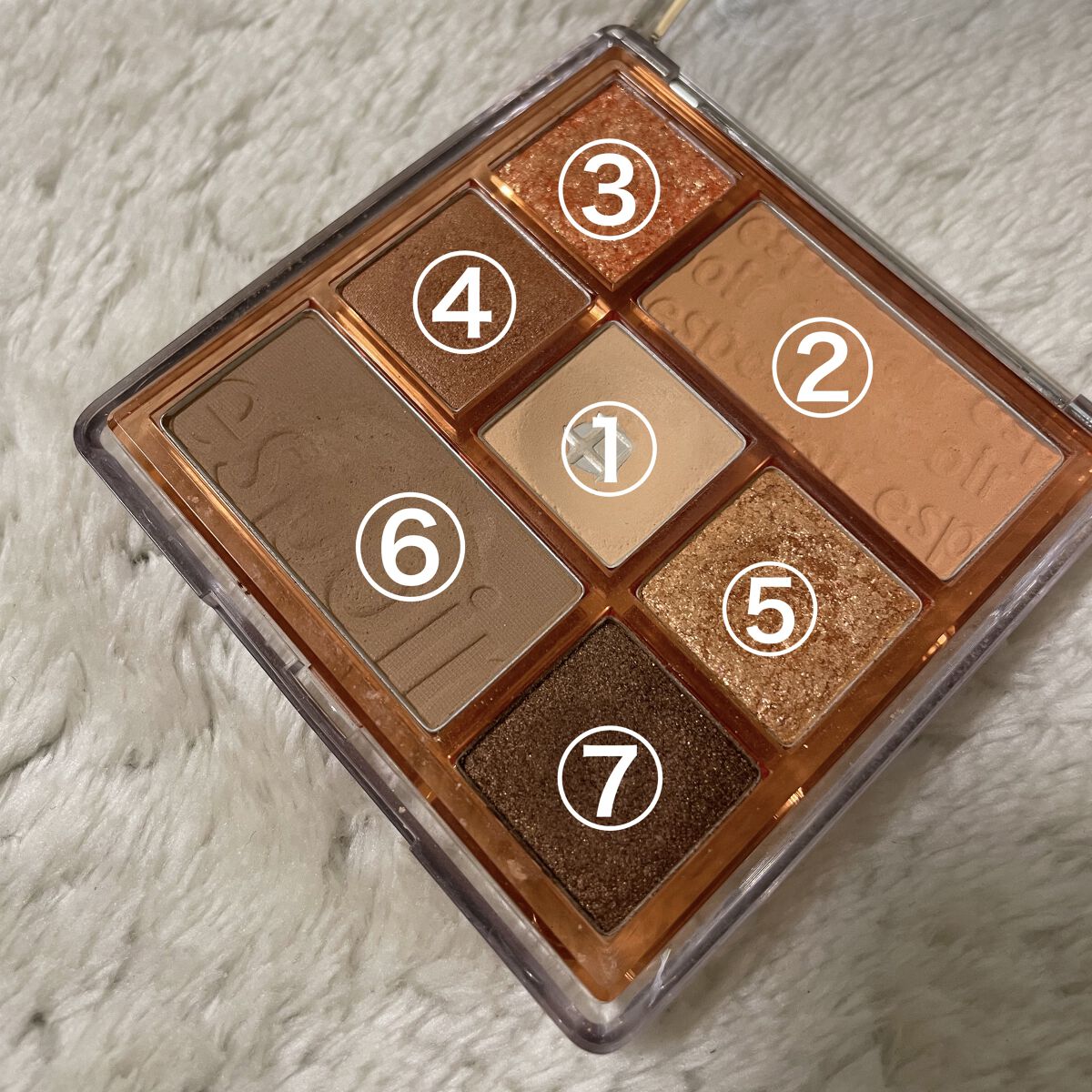 リアルアイパレット/espoir/マルチパレットを使ったクチコミ（3枚目）