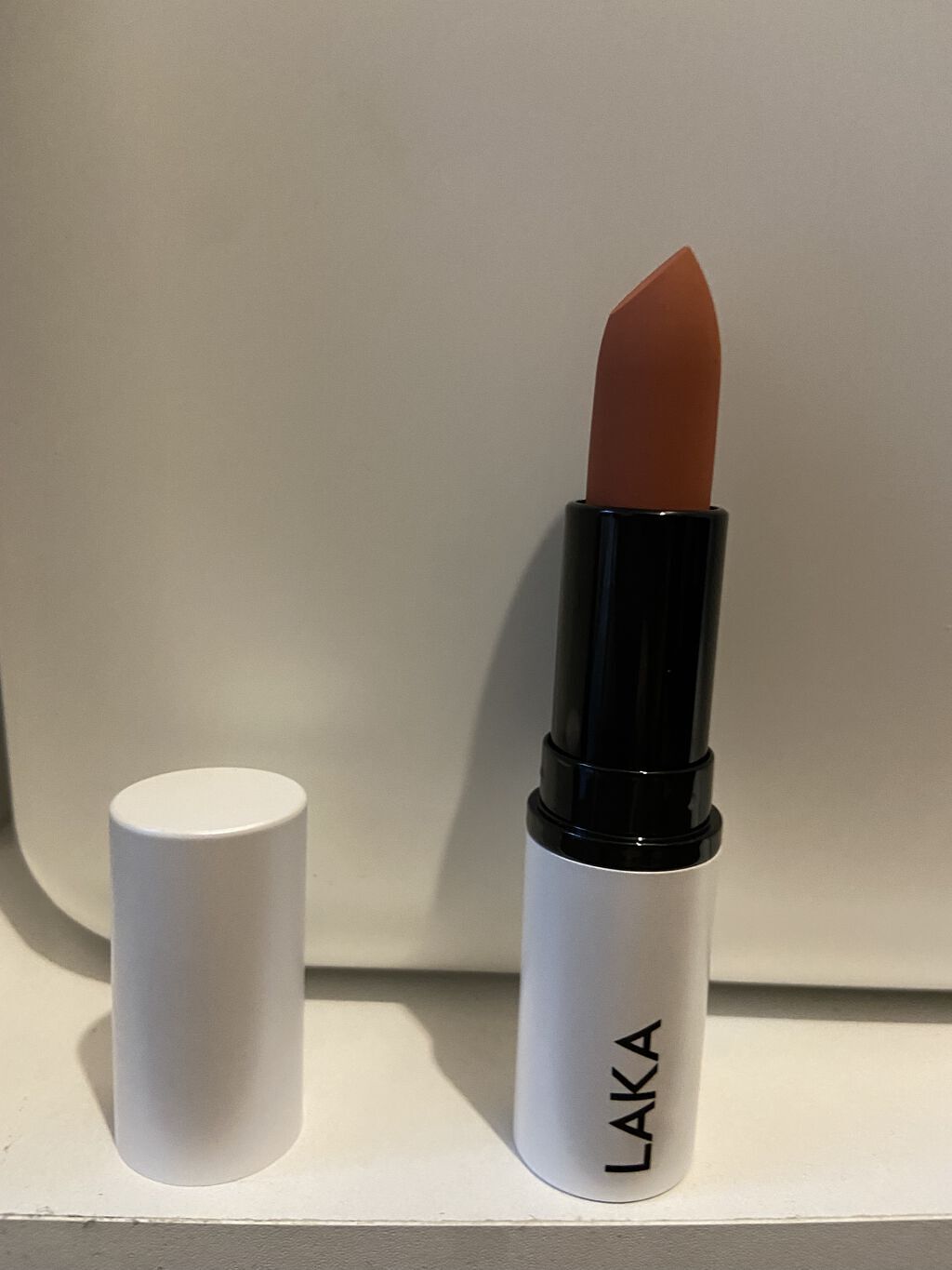 スムースマットリップスティック/Laka/口紅を使ったクチコミ（3枚目）