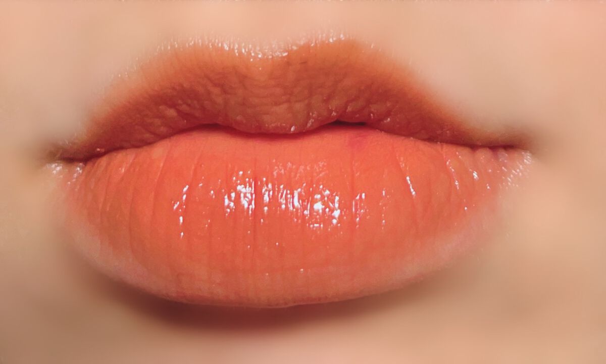 リップカラーシールド/CEZANNE/口紅を使ったクチコミ（3枚目）