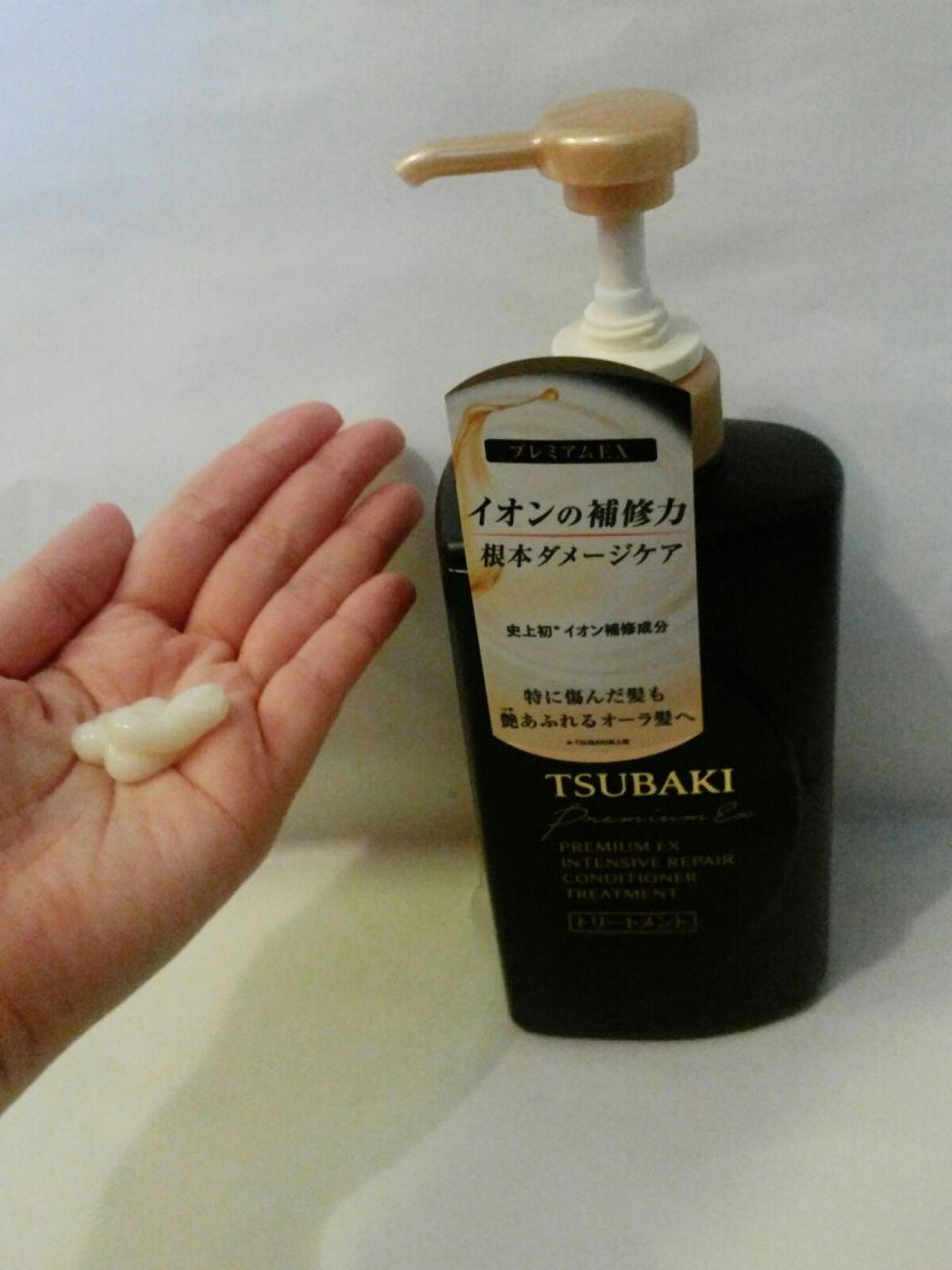 プレミアムＥＸ インテンシブリペア ＜シャンプー＞／コンディショナー＜ヘアトリートメント＞ /TSUBAKI/市販シャンプーを使ったクチコミ（3枚目）