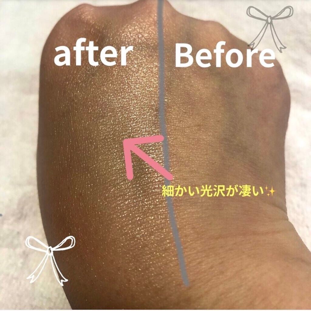 パールグロウハイライト/CEZANNE/パウダーハイライトを使ったクチコミ(2枚目)