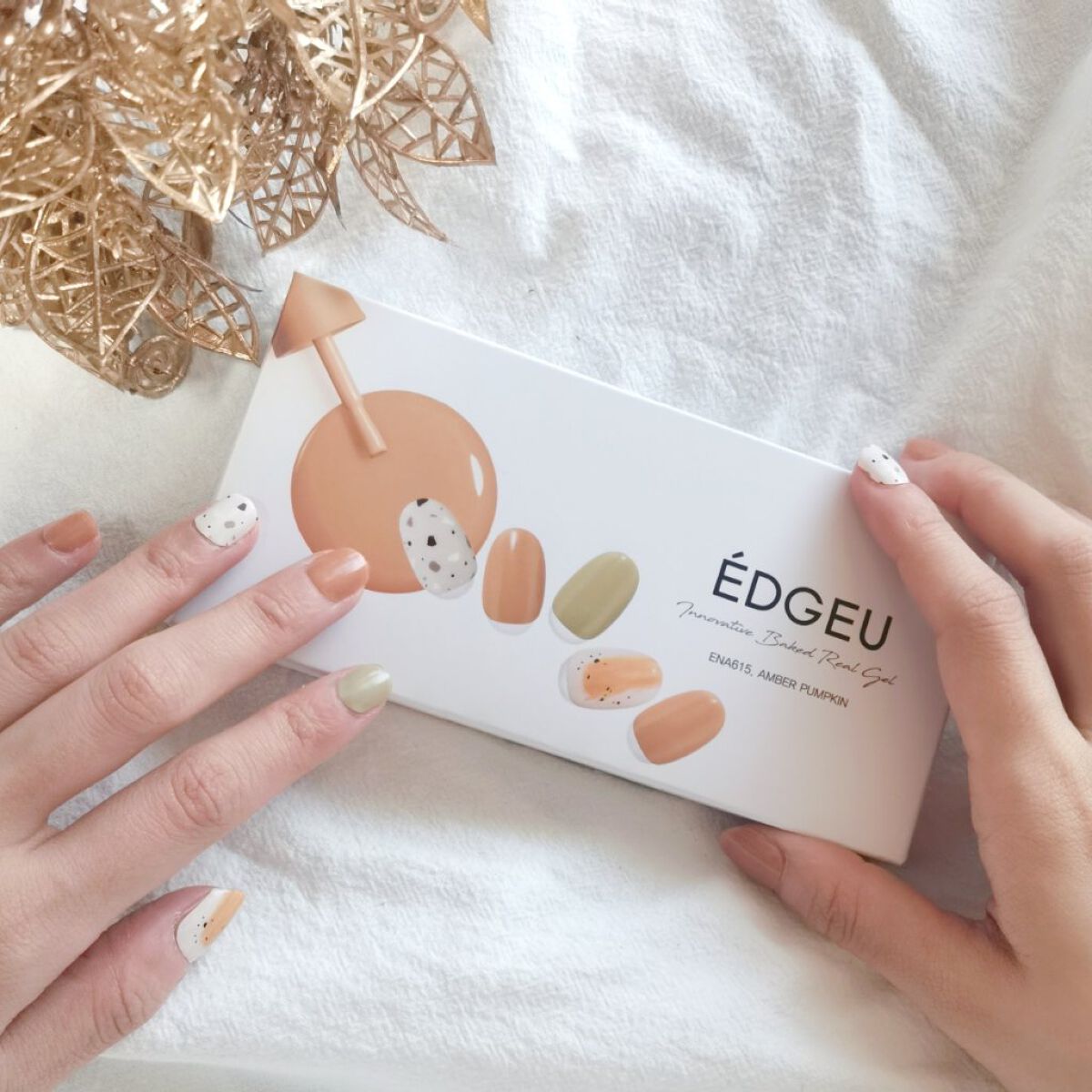 EDGEU ジェルネイルシール/EDGEU/ネイルシールを使ったクチコミ（1枚目）