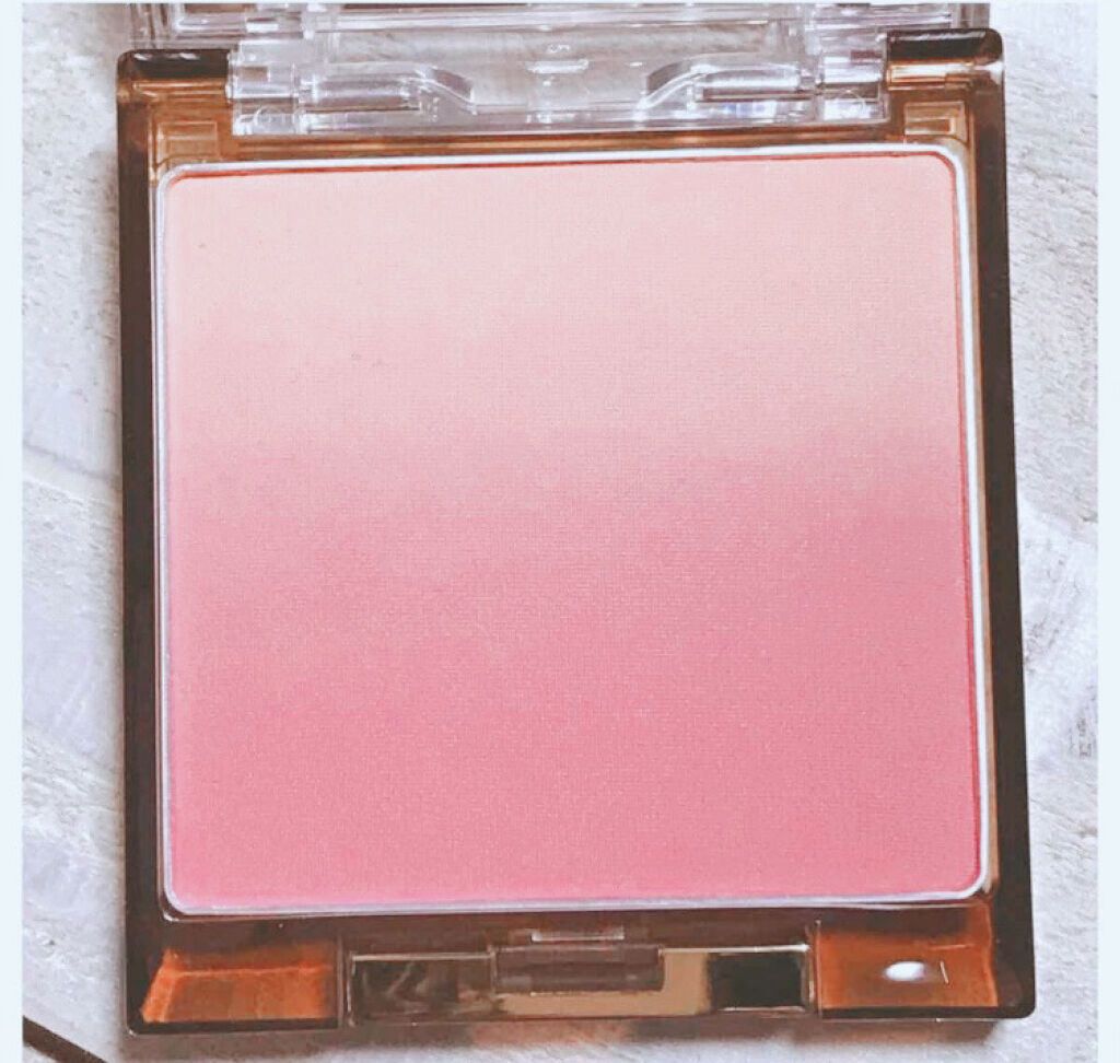 オーラティック ブラッシュ AB03 チェリッシュベイビー/excel/パウダーチークを使ったクチコミ（1枚目）