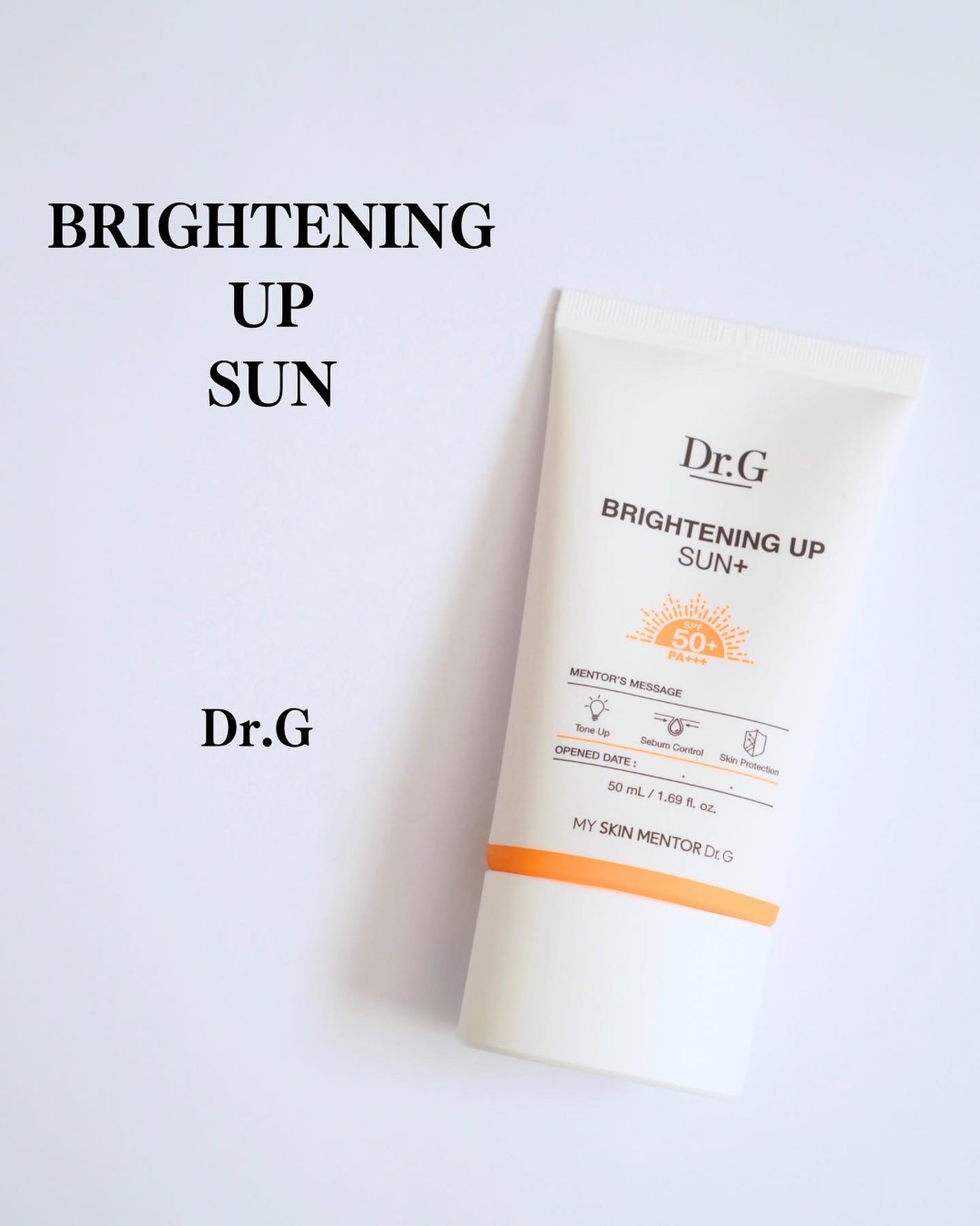 ブライトニングアップサンプラス/Dr.G/日焼け止めクリームを使ったクチコミ(1枚目)