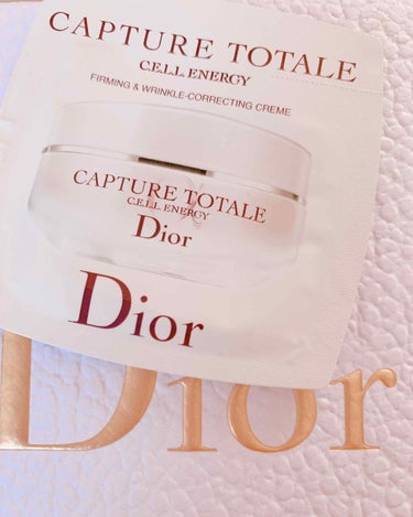 カプチュール トータル セル ENGY クリーム/Dior/フェイスクリームを使ったクチコミ（1枚目）