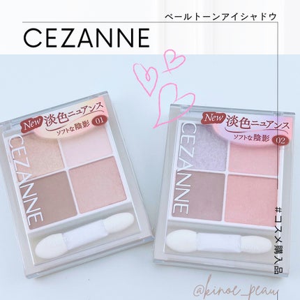 ペールトーンアイシャドウ/CEZANNE/アイシャドウを使ったクチコミ(1枚目)