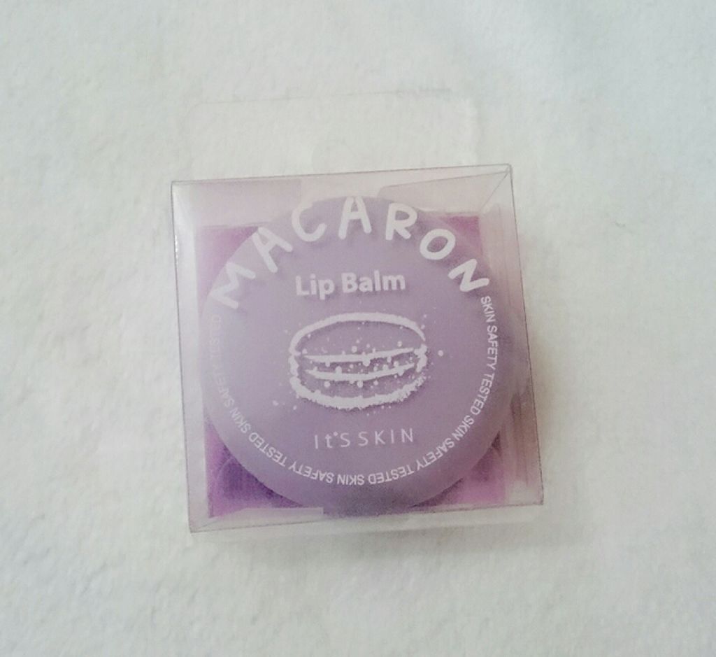 マカロンリップバーム/It's skin/リップバームを使ったクチコミ（3枚目）