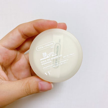 CICA ノーセバムシマーパウダー/VT/ルースパウダーを使ったクチコミ(3枚目)