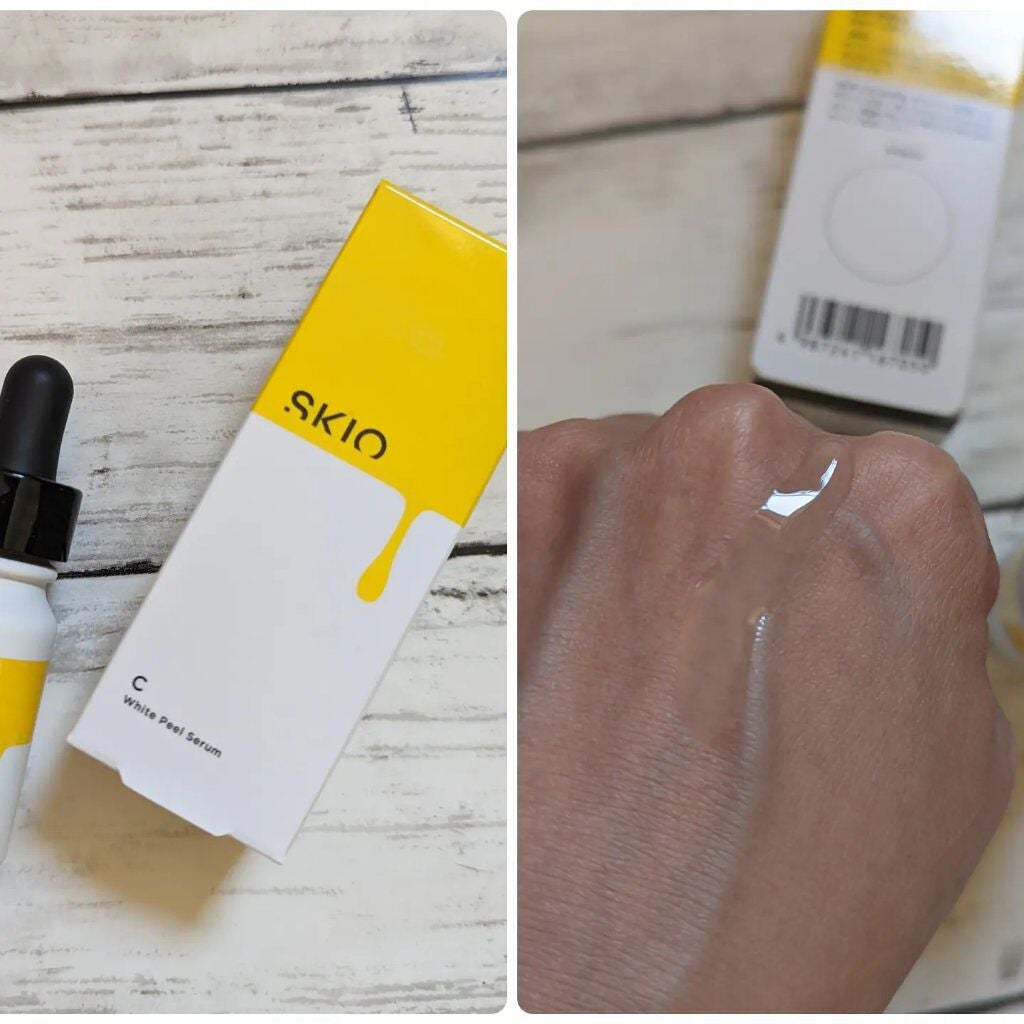 VC ホワイトピールセラム/SKIO/ブースター・導入液を使ったクチコミ(1枚目)