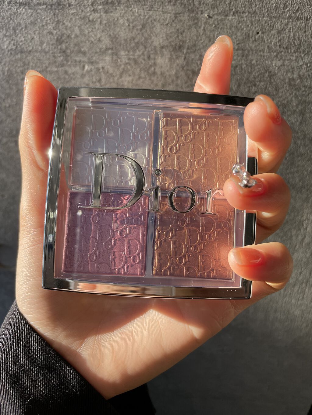 ディオール バックステージ フェイス グロウ パレット/Dior/ハイライトを使ったクチコミ（1枚目）
