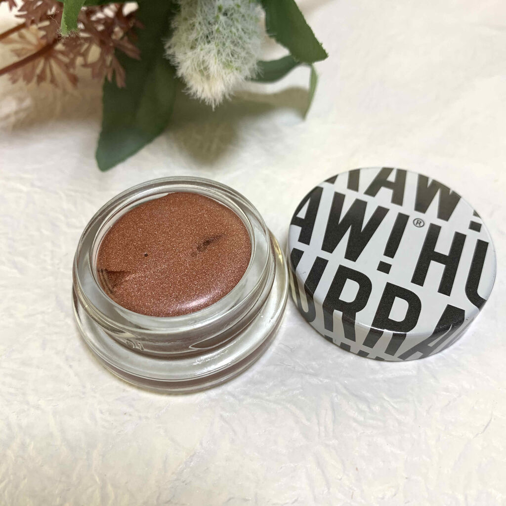 オーラ アクセントバーム カッパー/ハーロウ! バーム/ジェル・クリームアイシャドウを使ったクチコミ（2枚目）