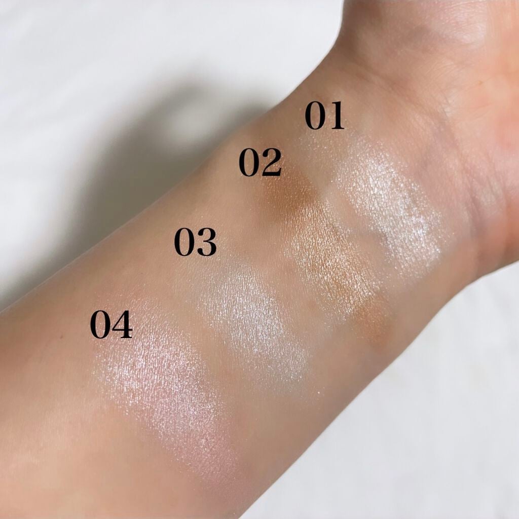 パールグロウハイライト/CEZANNE/パウダーハイライトを使ったクチコミ(3枚目)