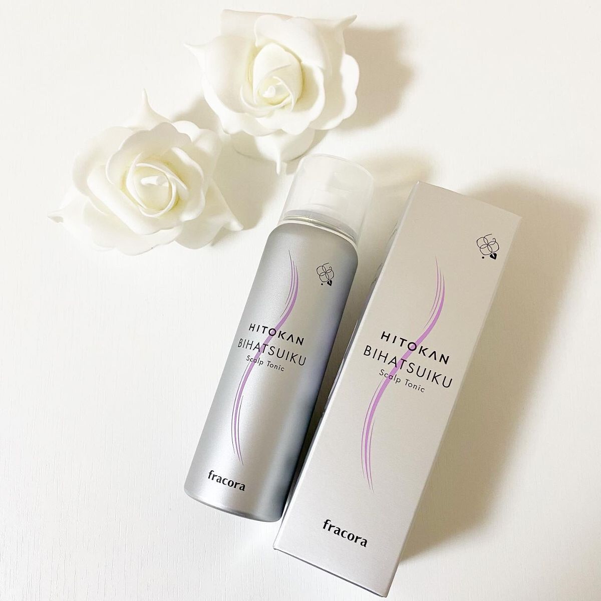 HITOKAN BIHATSUIKU スカルプトニック/fracora/頭皮ローションを使ったクチコミ（1枚目）