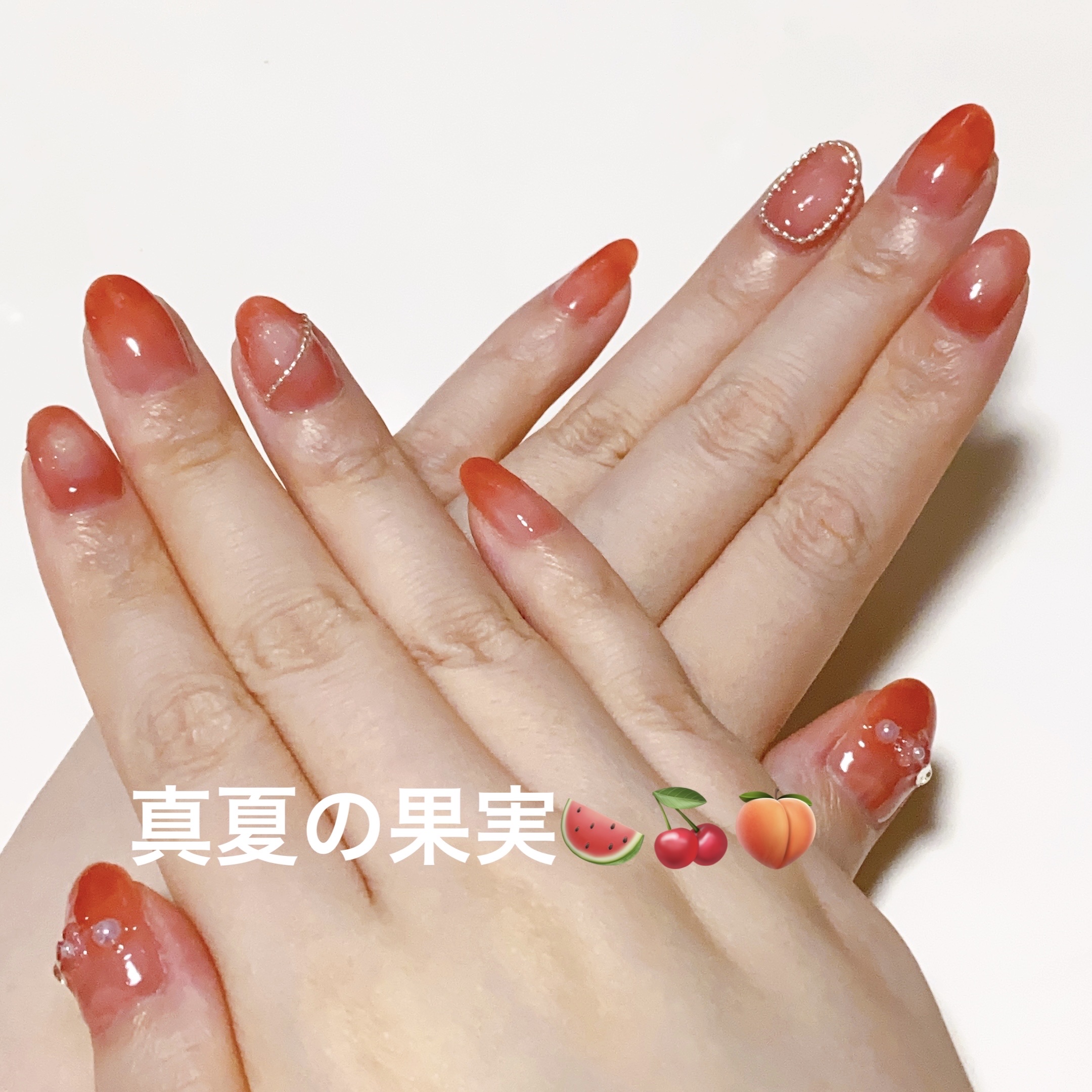 マグネットジェル 01ムーン（ギャラクシーシリーズ）/NAILTOWN/ジェルネイルを使ったクチコミ（2枚目）