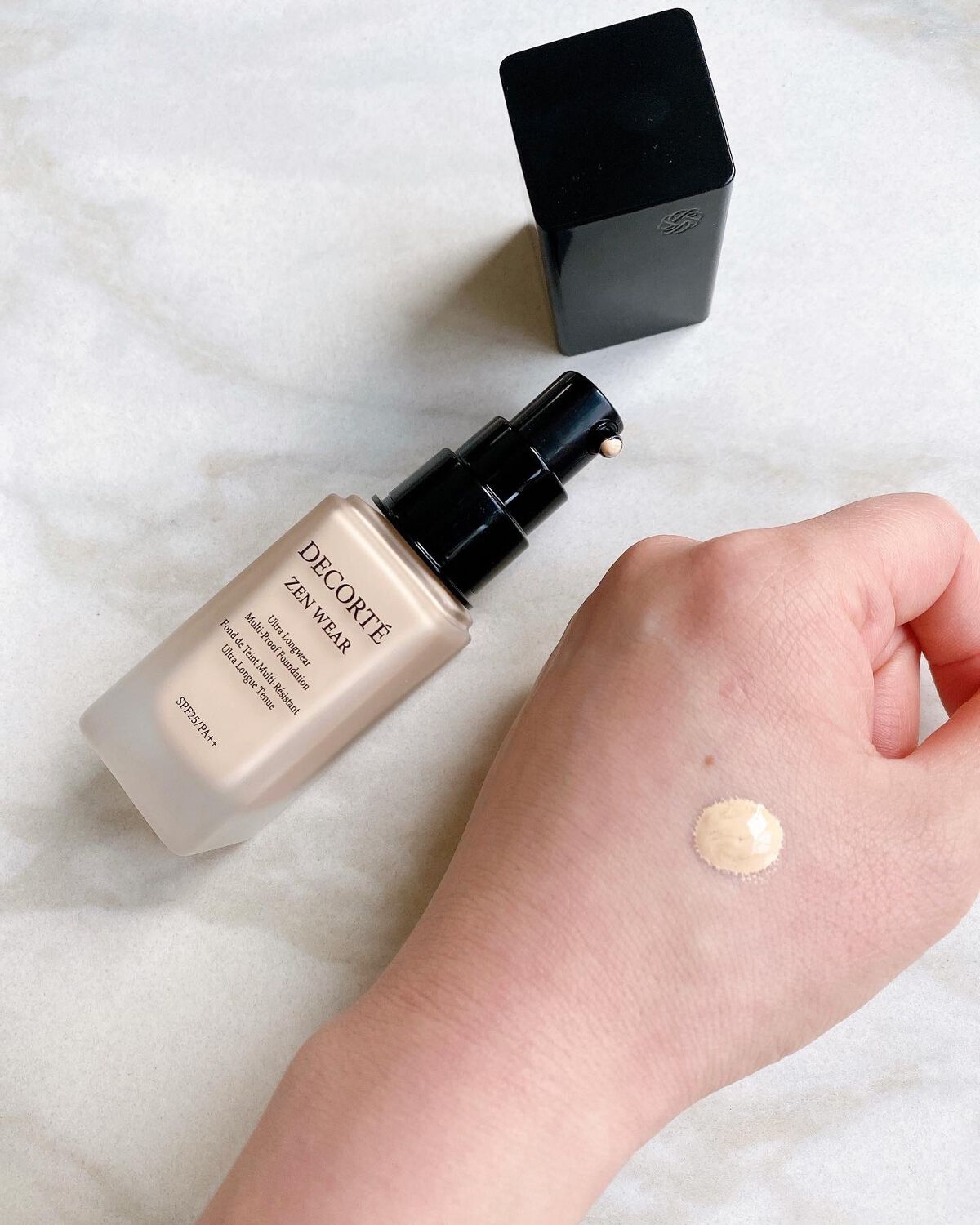 ゼン ウェア フルイド/DECORTÉ/リキッドファンデーションを使ったクチコミ(2枚目)