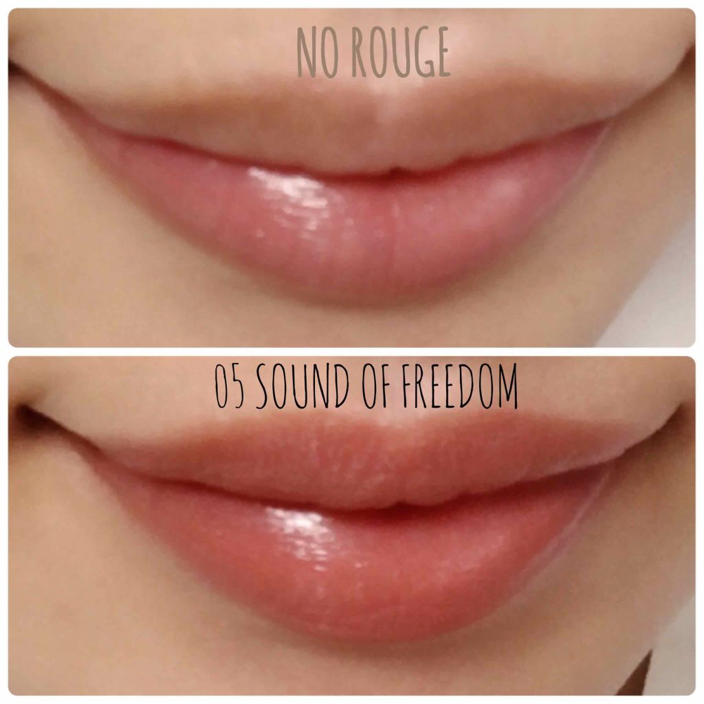 デアリングリィデミュアリップスティック/THREE/口紅を使ったクチコミ(3枚目)