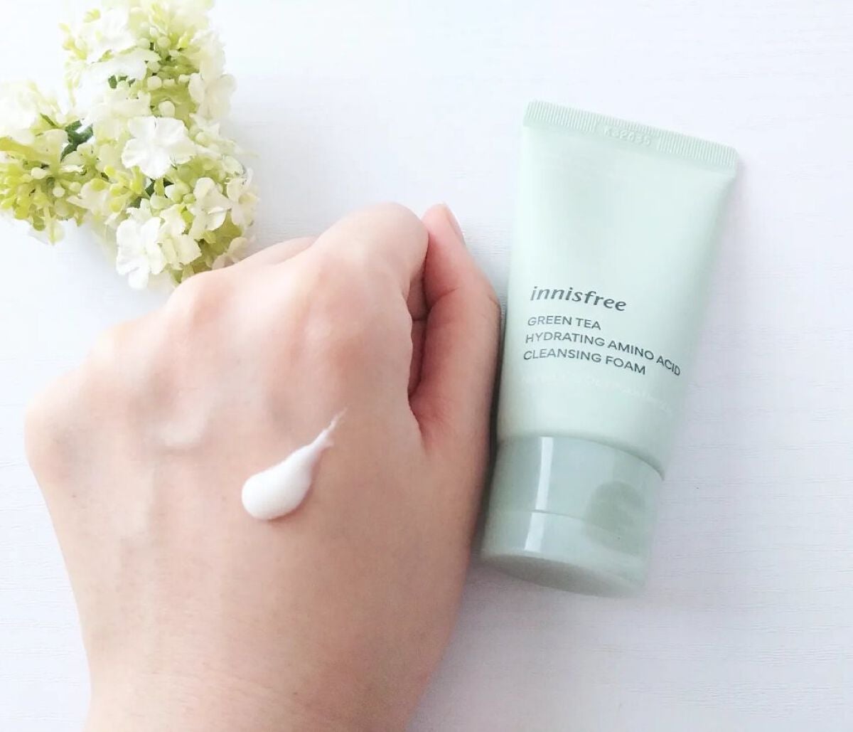 グリーンティー アミノ フォームクレンザー/innisfree/洗顔フォームを使ったクチコミ(2枚目)